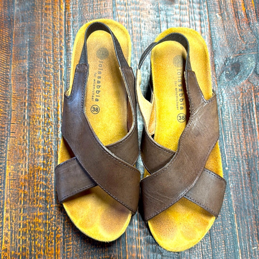 Lolasabbia cork wedges.